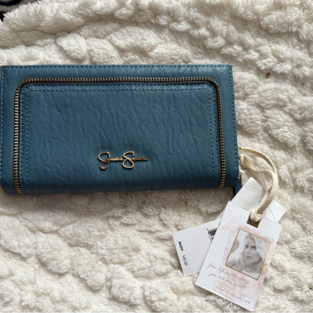 Jessica Simpson Blue Wallet